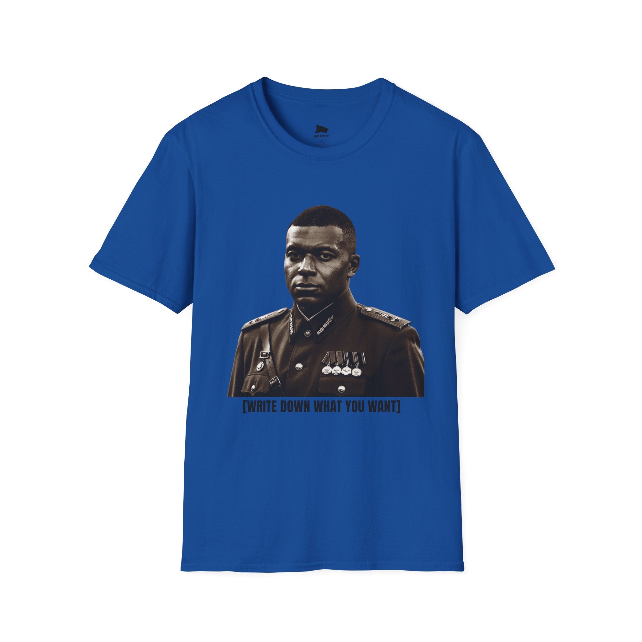 Tee PERSONNALISABLE Mbappé dictator