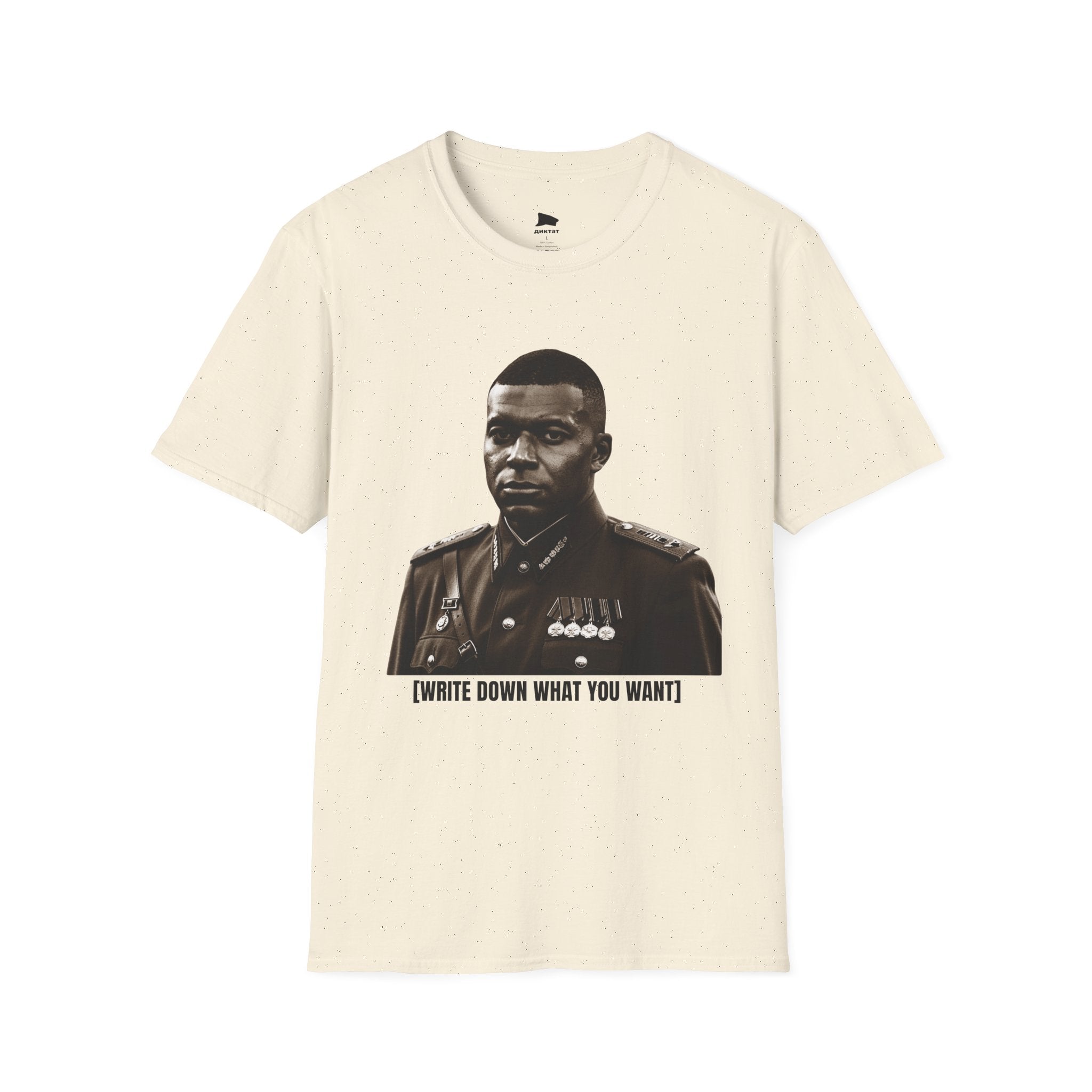 Tee PERSONNALISABLE Mbappé dictator