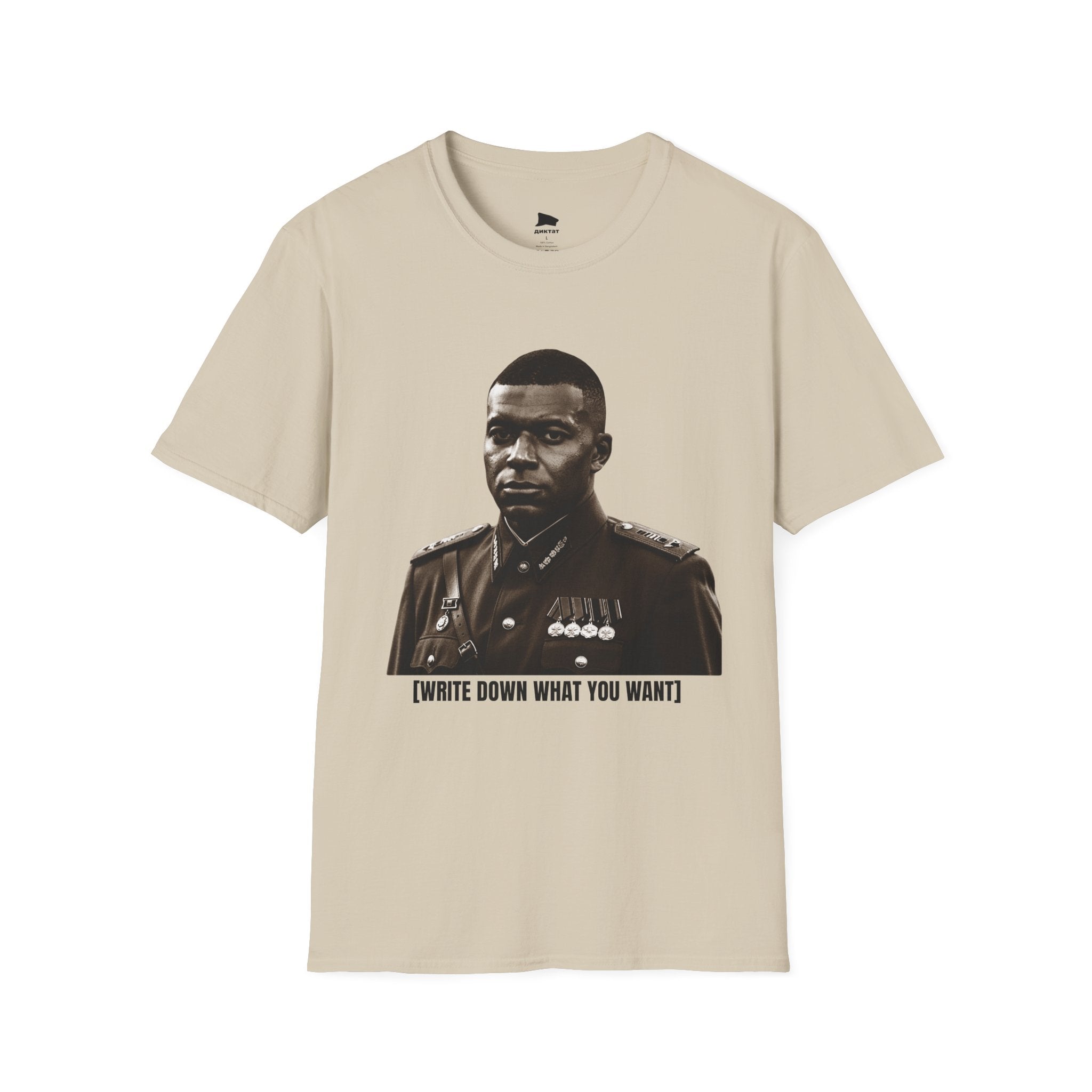 Tee PERSONNALISABLE Mbappé dictator