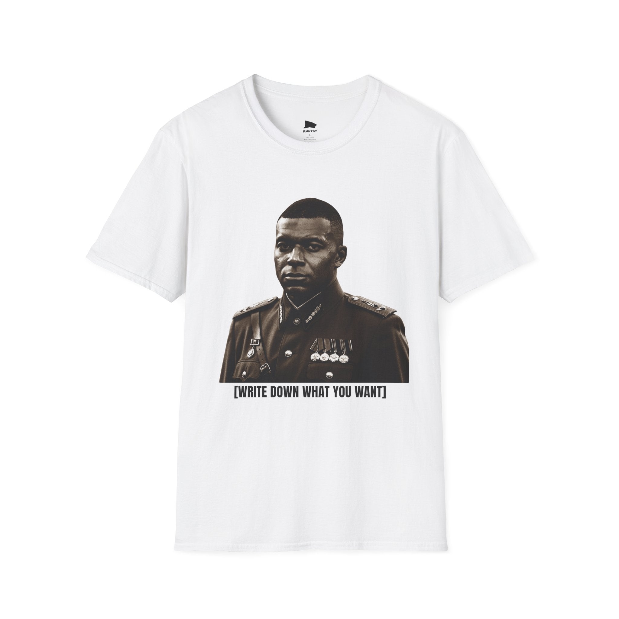Tee PERSONNALISABLE Mbappé dictator